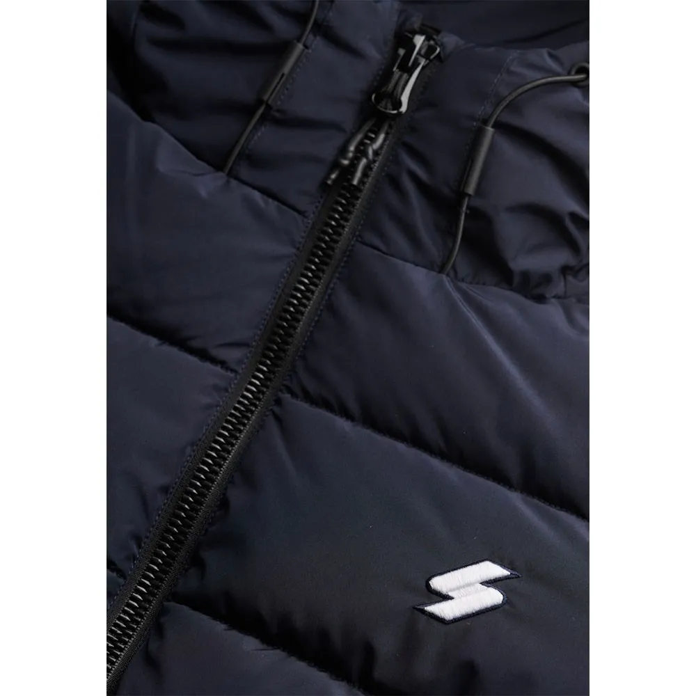 Пуховая куртка Superdry Spirit Sports, синий — фото 2