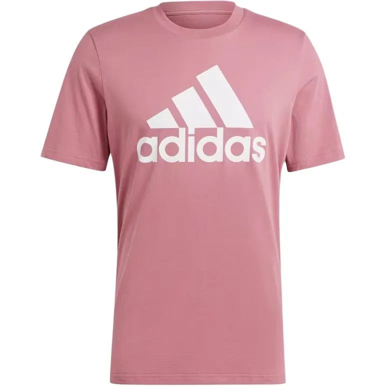 Футболка Essential T-Shirt Adidas темно-красный/белый