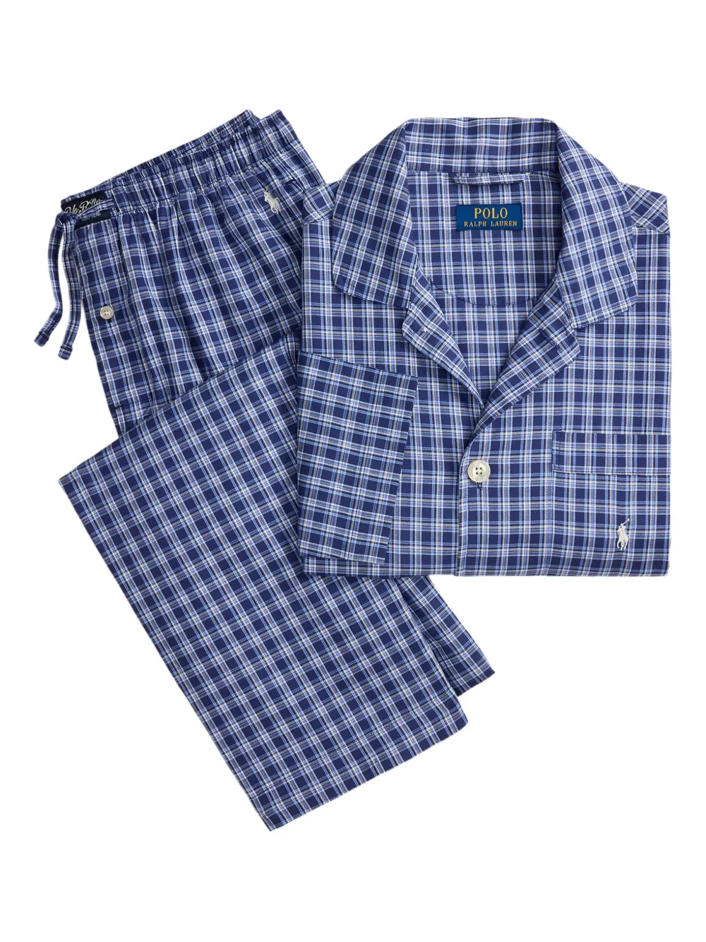 

Пижама в клетку POLO RALPH LAUREN, синий