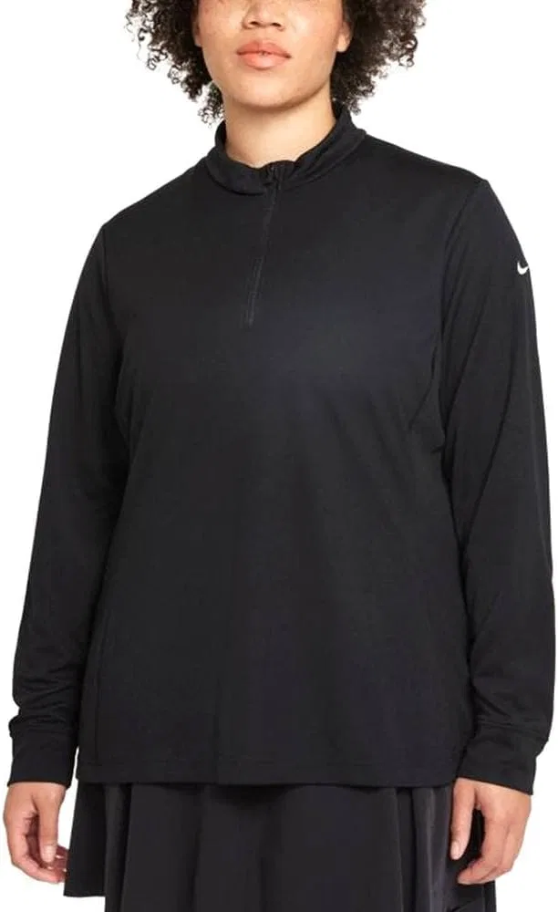 Женская ветровка Nike Dri-FIT UV Long-Sleeve Half-Zip Top, Black