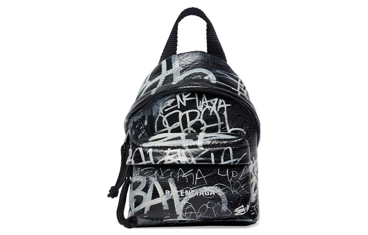 

Balenciaga Исследовательский мини-рюкзак из овчины мужской черный