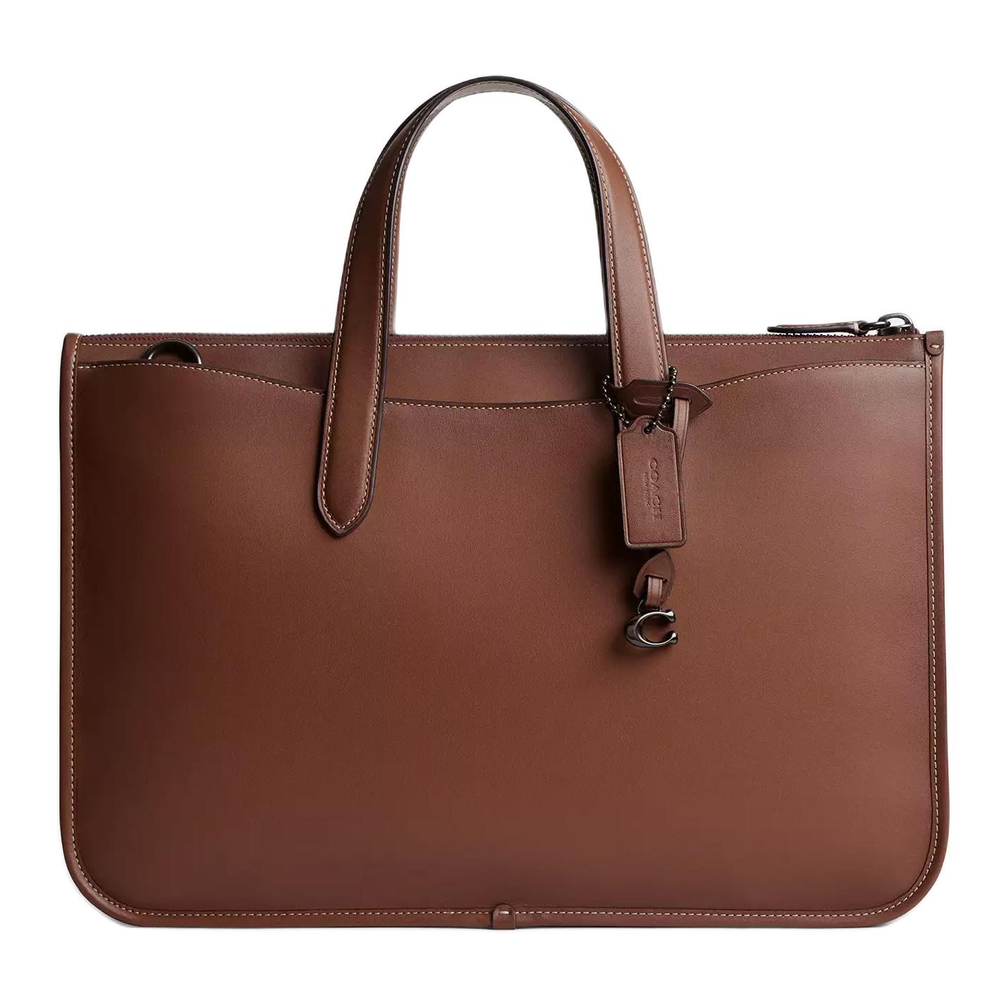 

Сумка кроссбоди через плечо из перчаточной кожи большая мужская Sequoia COACH, basic set (bag+dust bag)