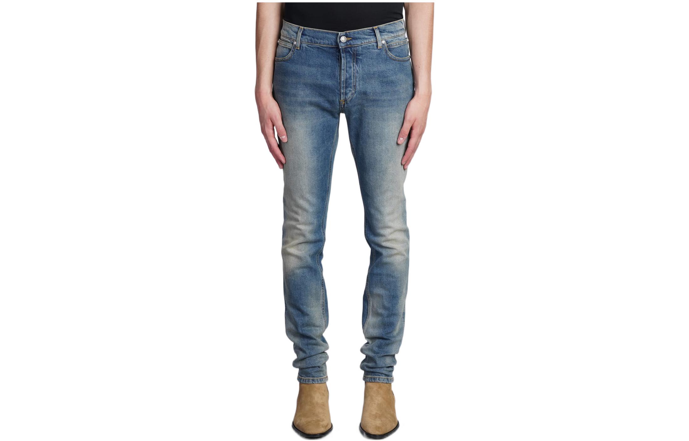 

BALMAIN Джинсы мужские синие