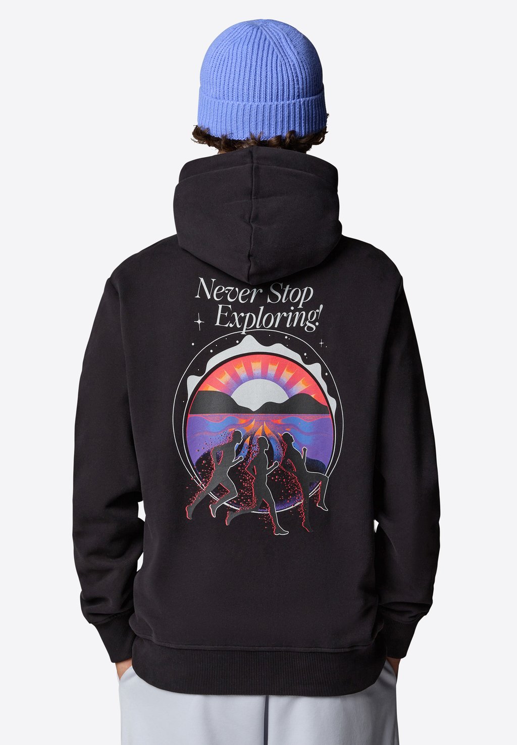 

Толстовка NEVER STOP RELAXED - Hoodie The North Face, черный