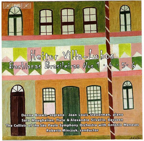 

CD диск Villa-Lobos / Brown / Steuerman / Moughalian: Bachianas Brasileiras 1 4 5 & 6