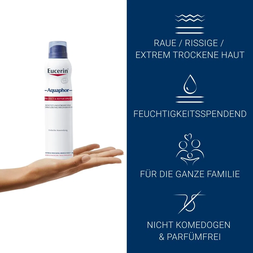Спрей Eucerin Aquaphor для сухой и раздраженной кожи Eucerin, Transparent — фото 3