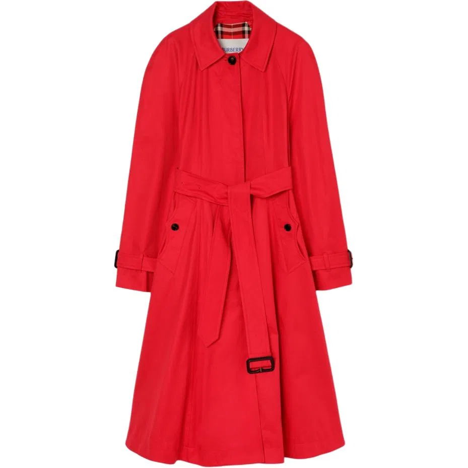 Пальто тренч Burberry Ellingham, красный