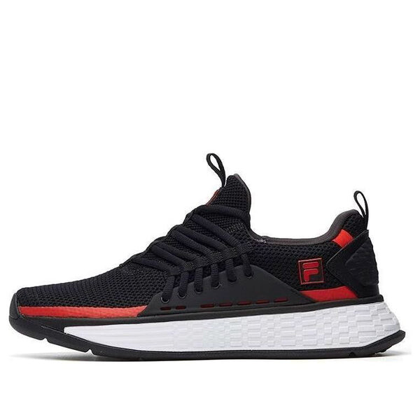 

Кроссовки lux low black/red Fila, черный