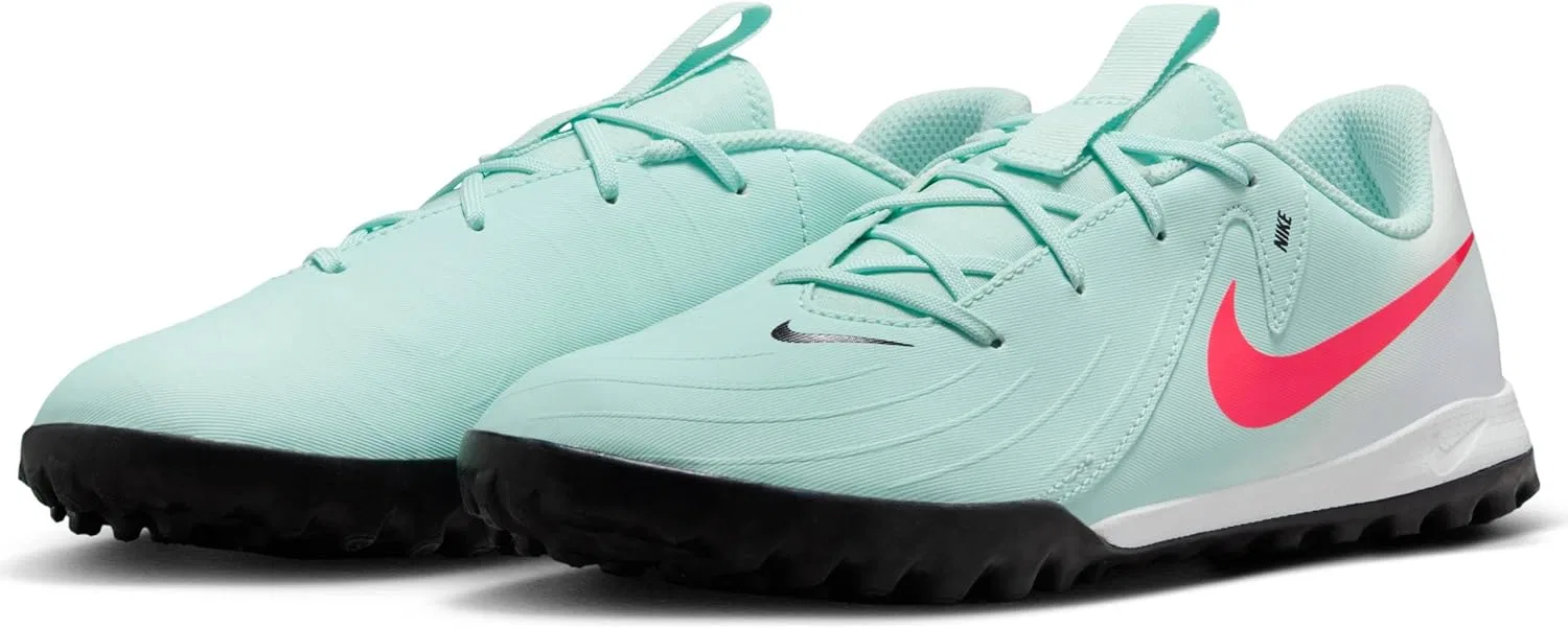 Кроссовки Nike Unisex Nike Jr. Phantom Luna 2 AcademyOxford-Schuh, Mint Atomic Red Off Noir — фото 2