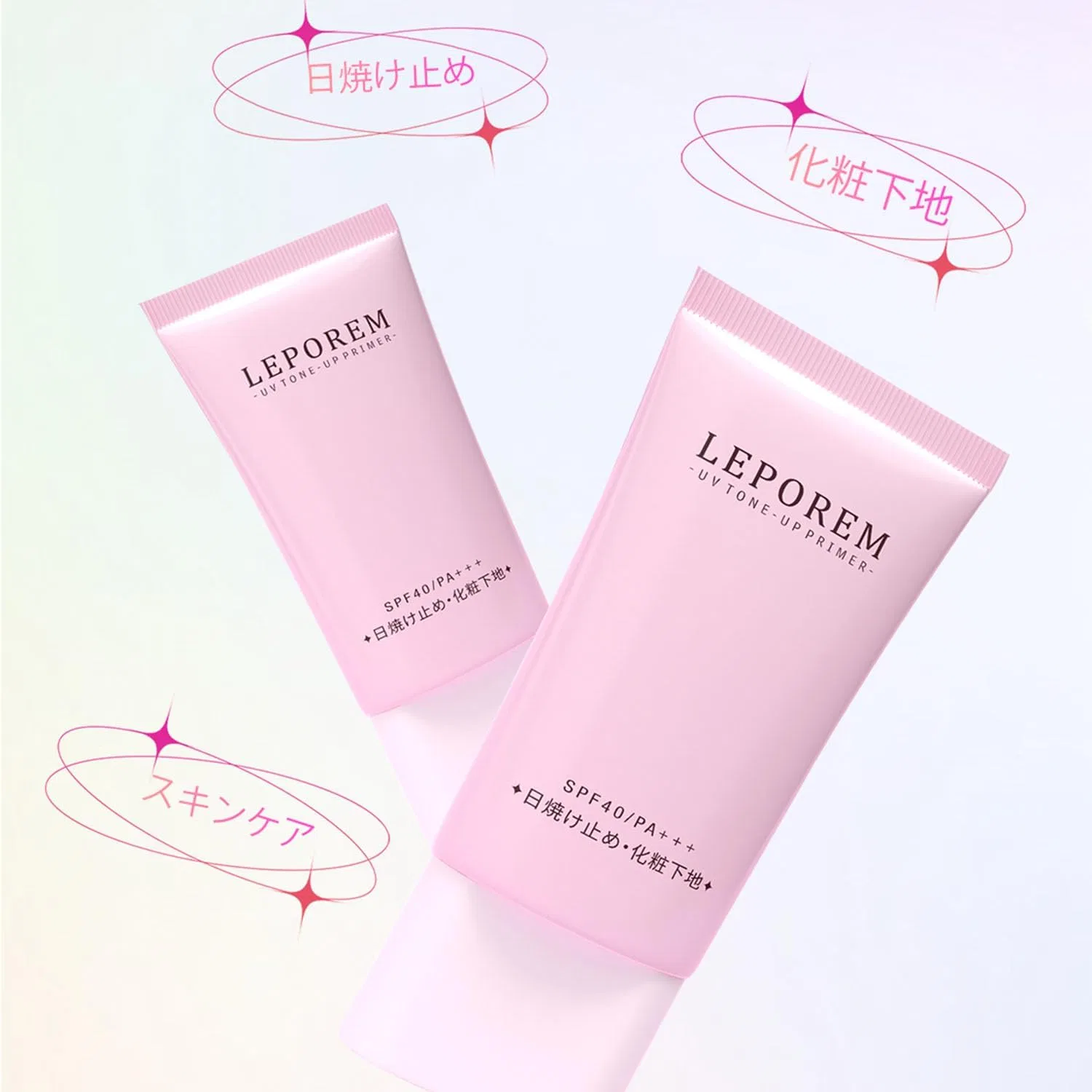 Солнцезащитный крем LEPOREM Tone Up Azelaic Acid SPF40 30ml — фото 3