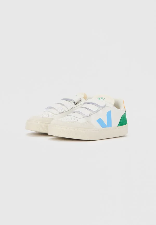Кроссовки унисекс v 90 Veja, White/Aqua/Emeraude — фото 2