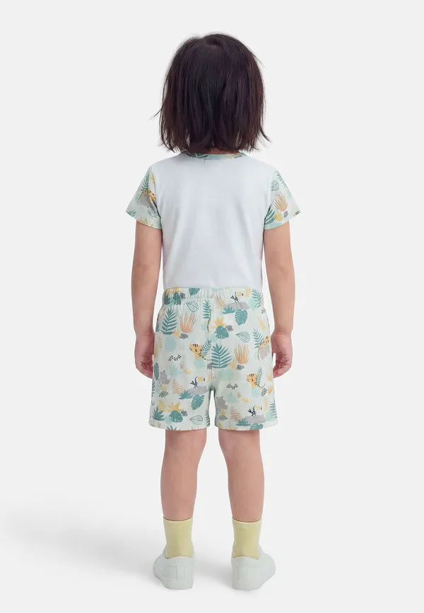 Футболка с принтом kurzarm wild one set Jacky Baby, White/Multi-Coloured — фото 2