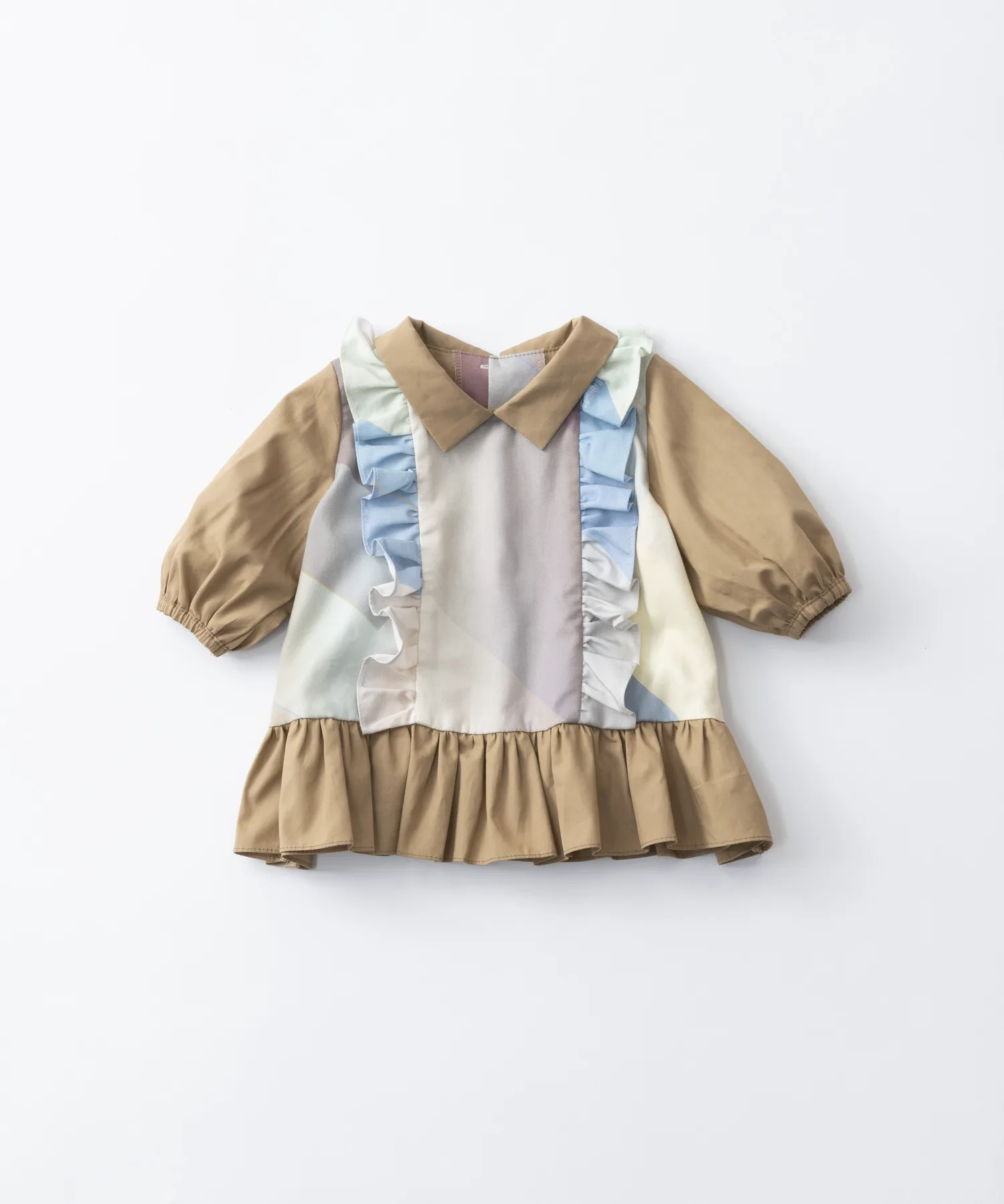 ТУНИКА AURORA С ОБОРОЧКАМИ Tricote, 87BROWN