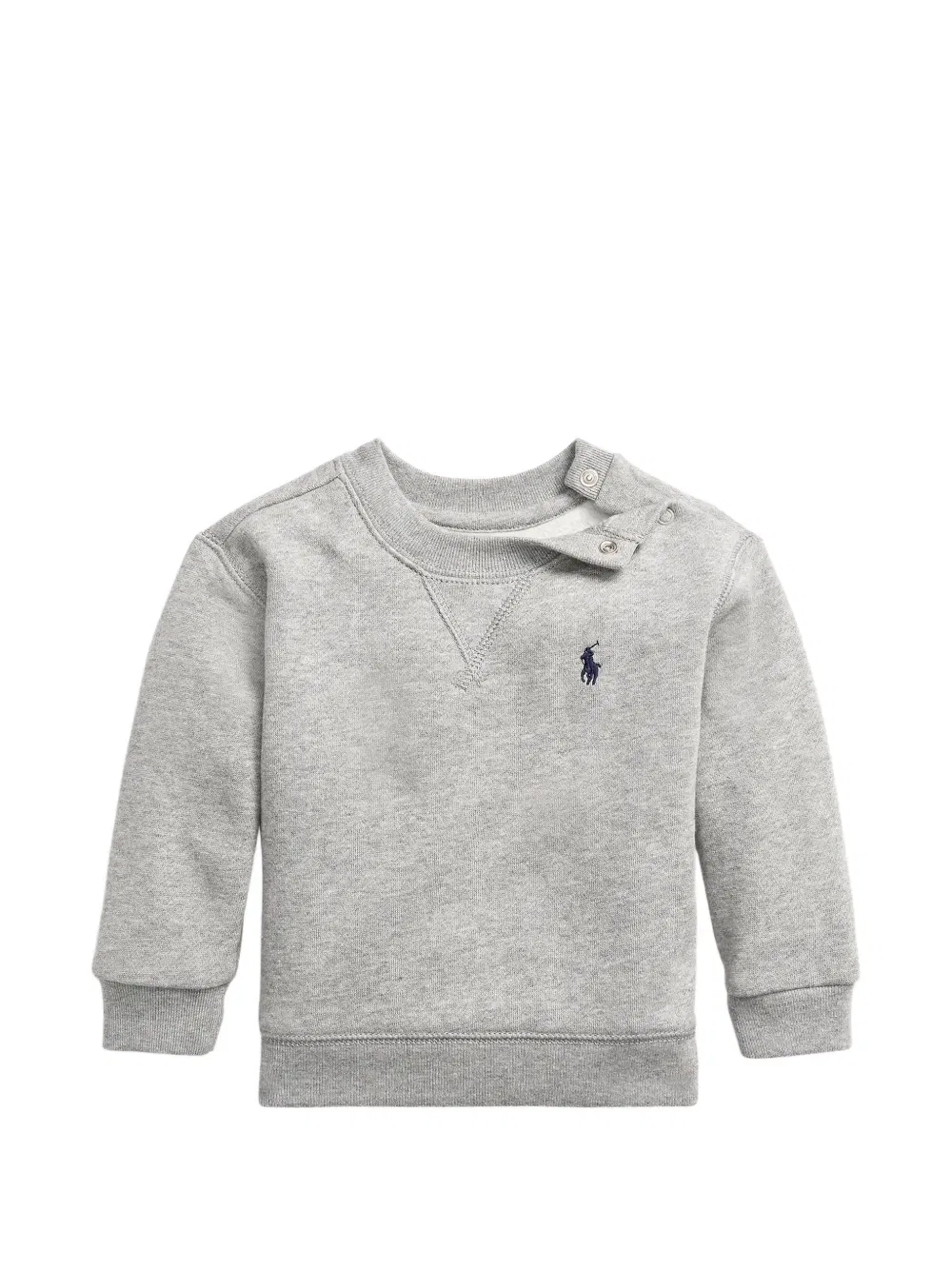 Вышитая толстовка Polo Ralph Lauren Kids, серый
