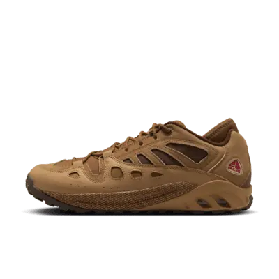 

Кроссовки Nike ACG Air Exploraid, цвет Flax/Cacao Wow/Light British Tan/Gym Red