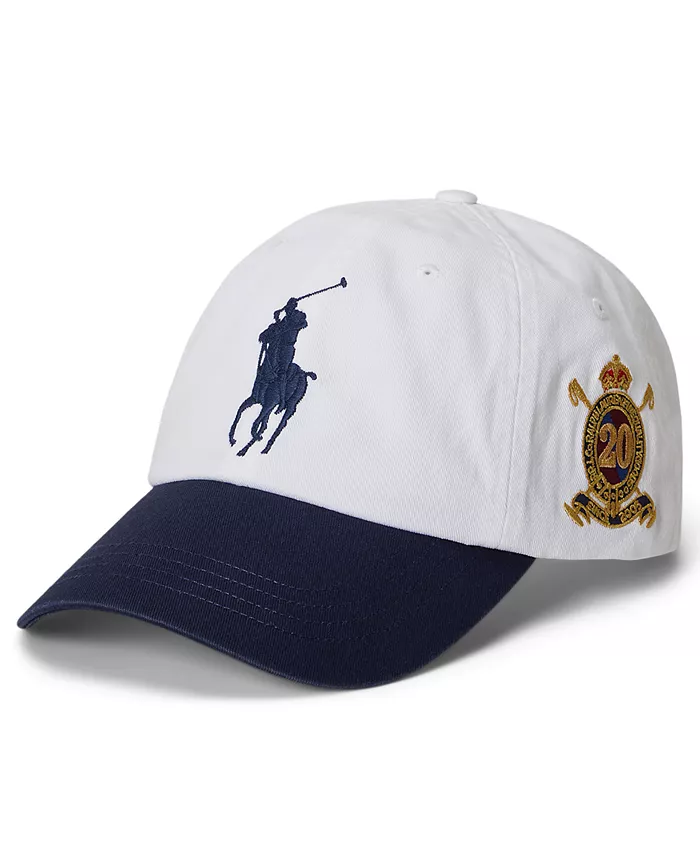 

Мужская кепка чино Polo Ralph Lauren, белый