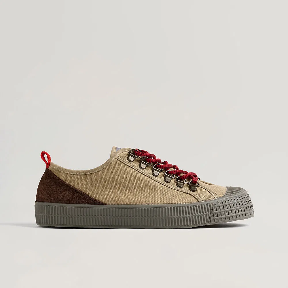 Мужские низкие кроссовки Novesta Star Master Hiker цвета сезам и серого