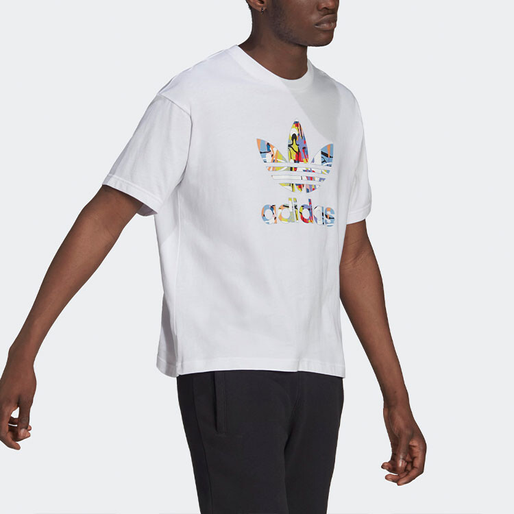 Футболка LOVE UNITES унисекс белая Adidas Originals, белый — фото 3