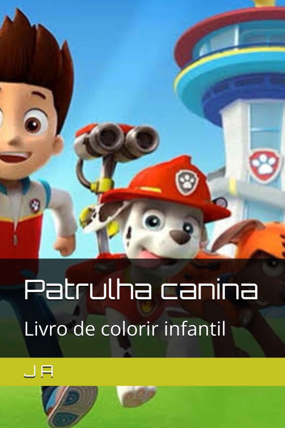 

Patrulha canina: Livro de colorir infantil (Portuguese Edition) (Independently published)