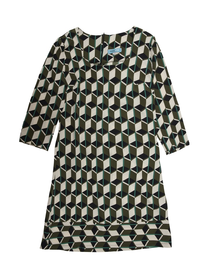 

TOOCHE Платье «Куб» зеленого цвета