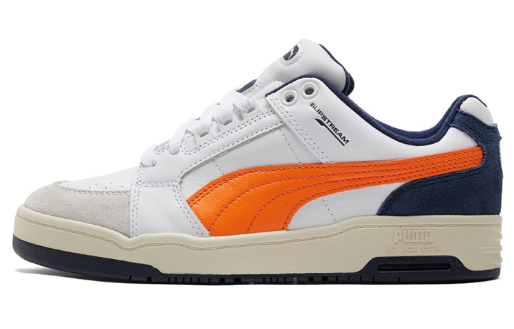 

Кроссовки PUMA Slipstream Low Retro White Vibrant Orange, Серый, Кроссовки PUMA Slipstream Low Retro White Vibrant Orange