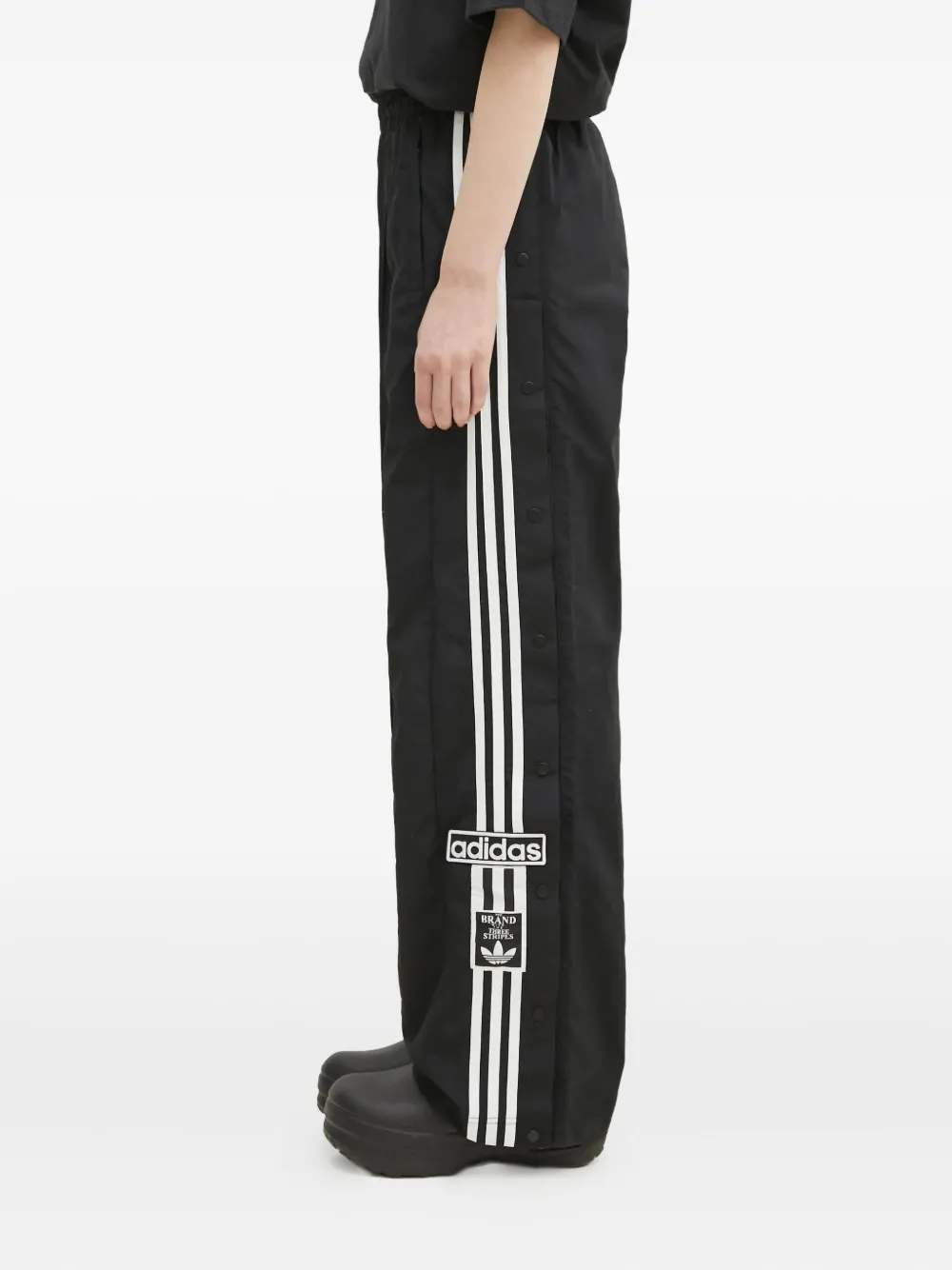 Спортивные брюки с полосками 3-Stripes adidas, черный — фото 3