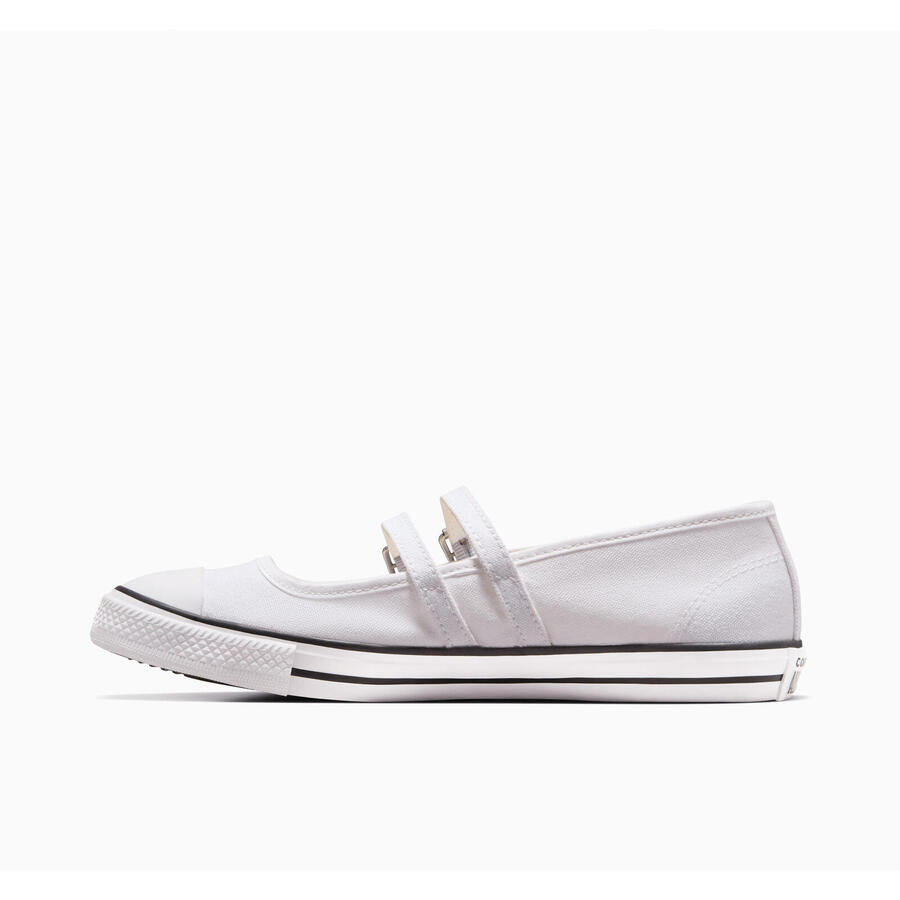 Кеды Converse Chuck Taylor All Star Dainty Mary Jane, белые, унисекс — фото 4