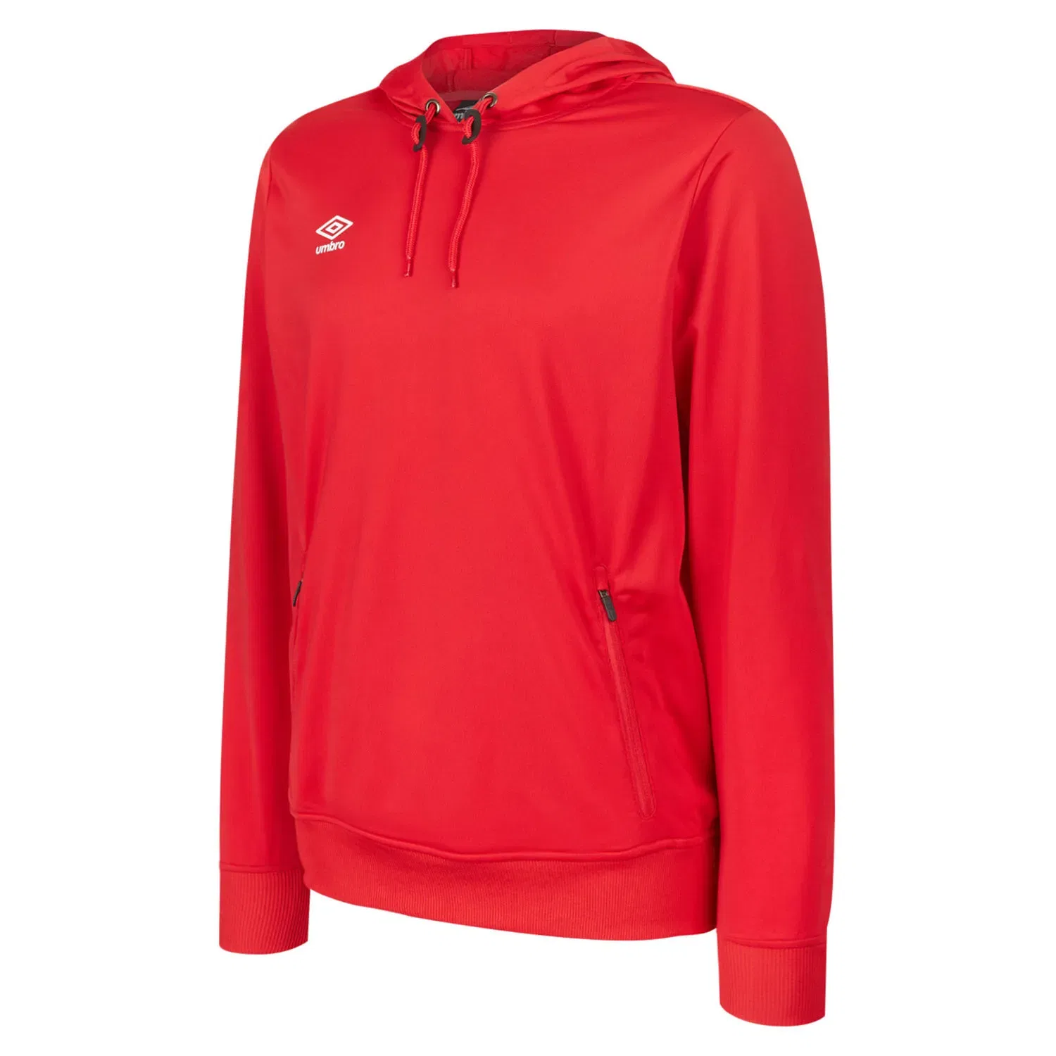 Худи детское с логотипом Umbro, алый