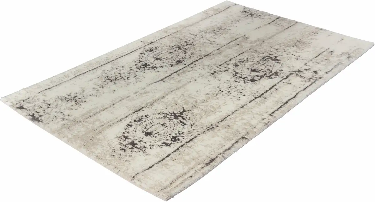 

Коврик для ванной Kleine Wolke "Каракас" с нескользящим покрытием 60х60 см, цвет silberfarben/grau