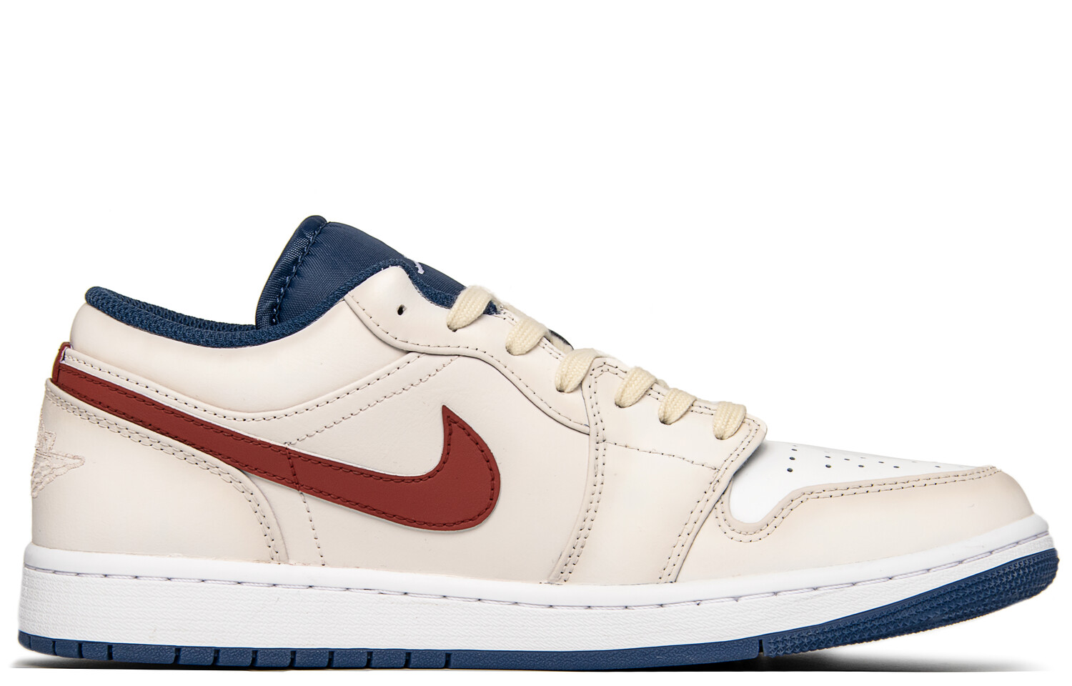 

Баскетбольные кроссовки Air 1 Vintage Men Low-top бежевый/красный Jordan