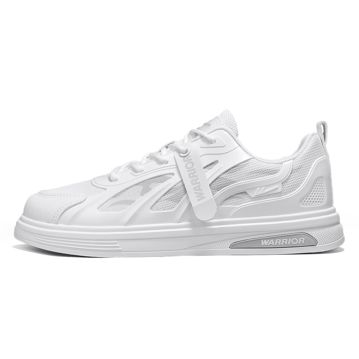 

Кроссовки WARRIOR Skateboarding Shoes Men Low-top, белый/серый