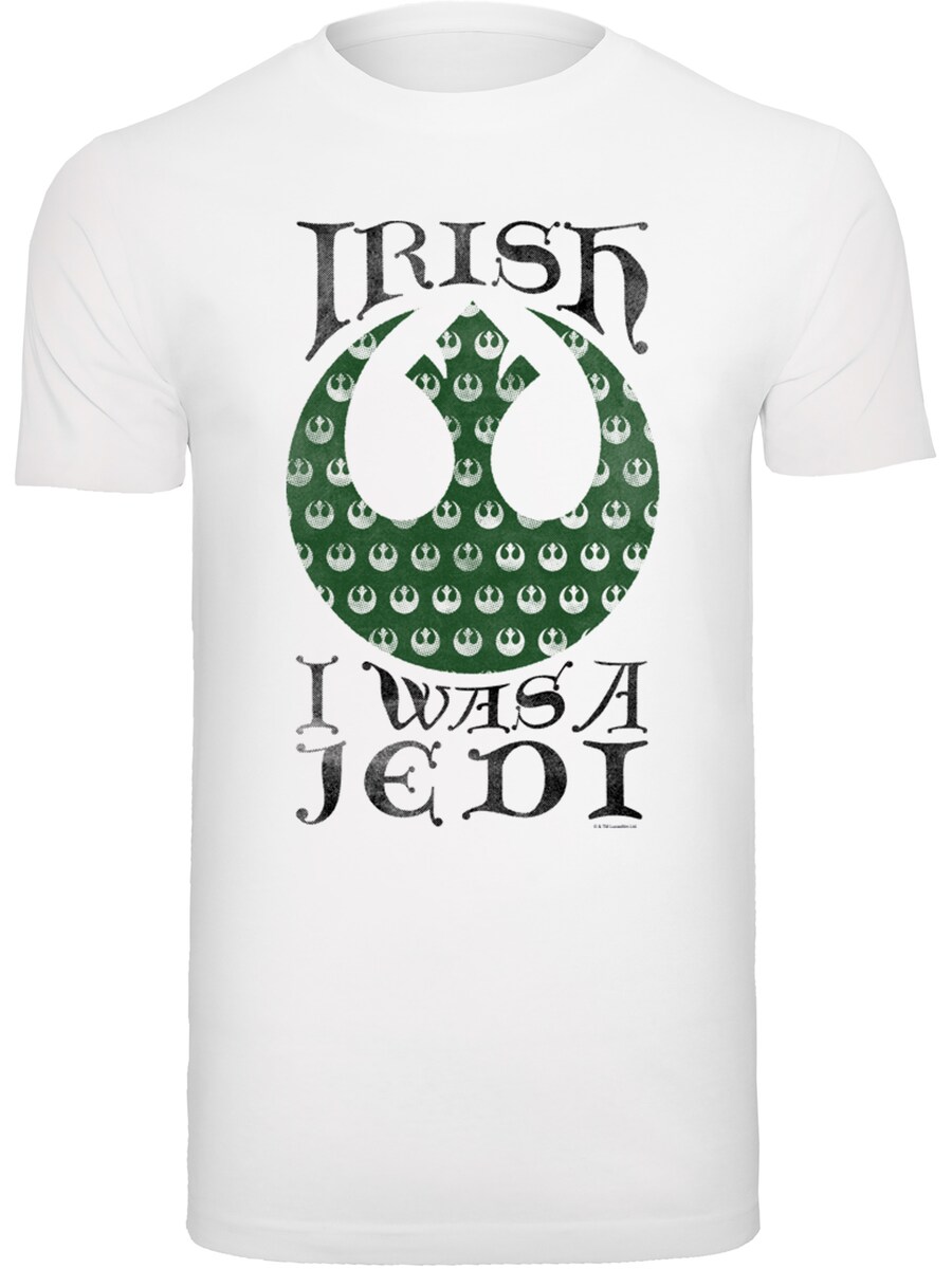 

Рубашка F4NT4STIC Star Wars Irish I Was A Jedi, белый