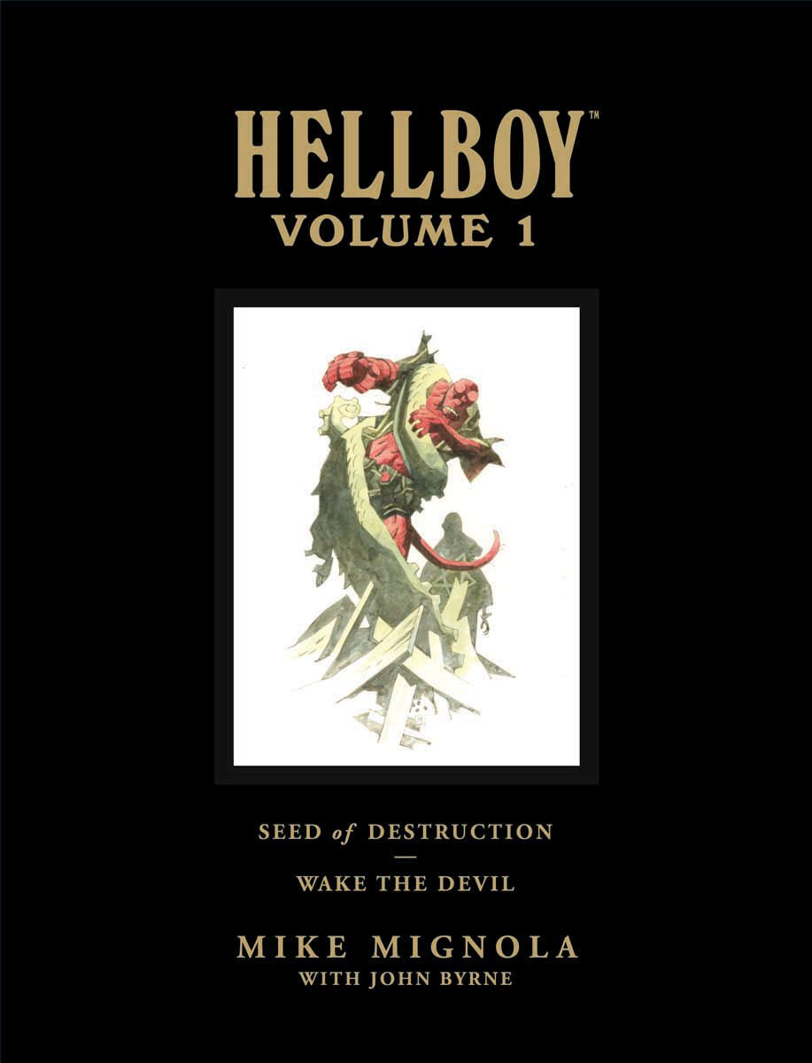 

Hellboy Library Edition, Vol. 1: Seed of Destruction and Wake the Devil (v. 1) (Dark Horse)