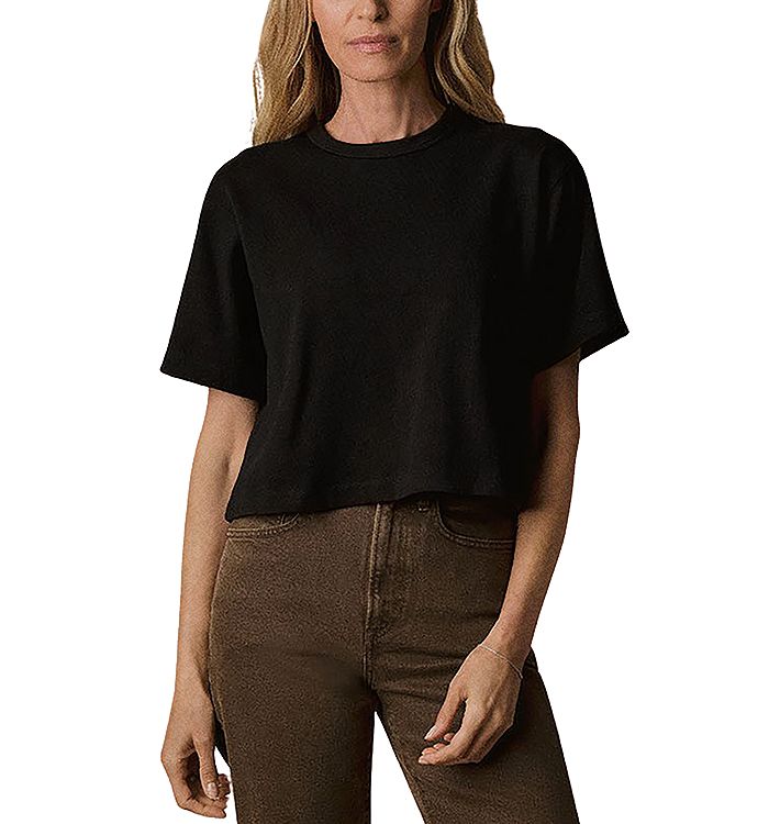 

Футболка Field Spec укороченная оверсайз Buck Mason, черный