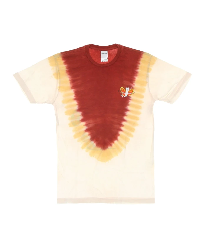 

Футболка с принтом тай-дай, бордового/персикового цвета. Ripndip, мультиколор, Красный, Футболка с принтом тай-дай, бордового/персикового цвета. Ripndip, мультиколор