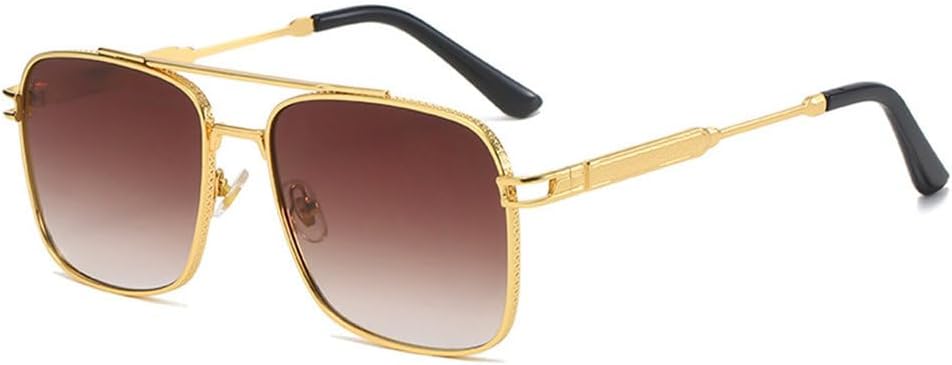 

Роскошные солнцезащитные очки для женщин, металлические винтажные солнцезащитные очки для мужчин и водителей, градиентные очки, женские очки с защитой от УФ-излучения UV400 LVTFCO, 7