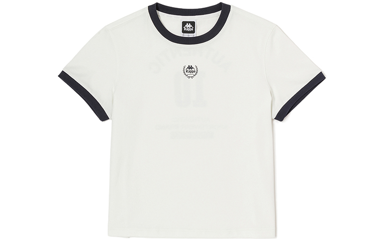 

Футболка с рукавами женская Kappa, Cream Green-3004