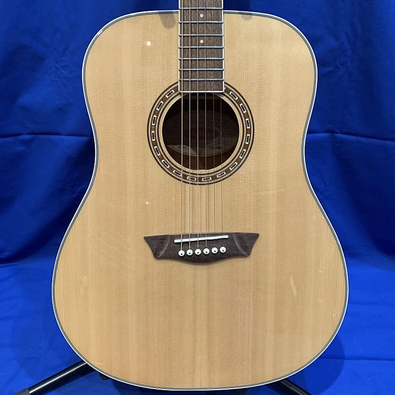 

Акустическая гитара Washburn WD7S Harvest Series Solid Spruce Top Dreadnought Natural