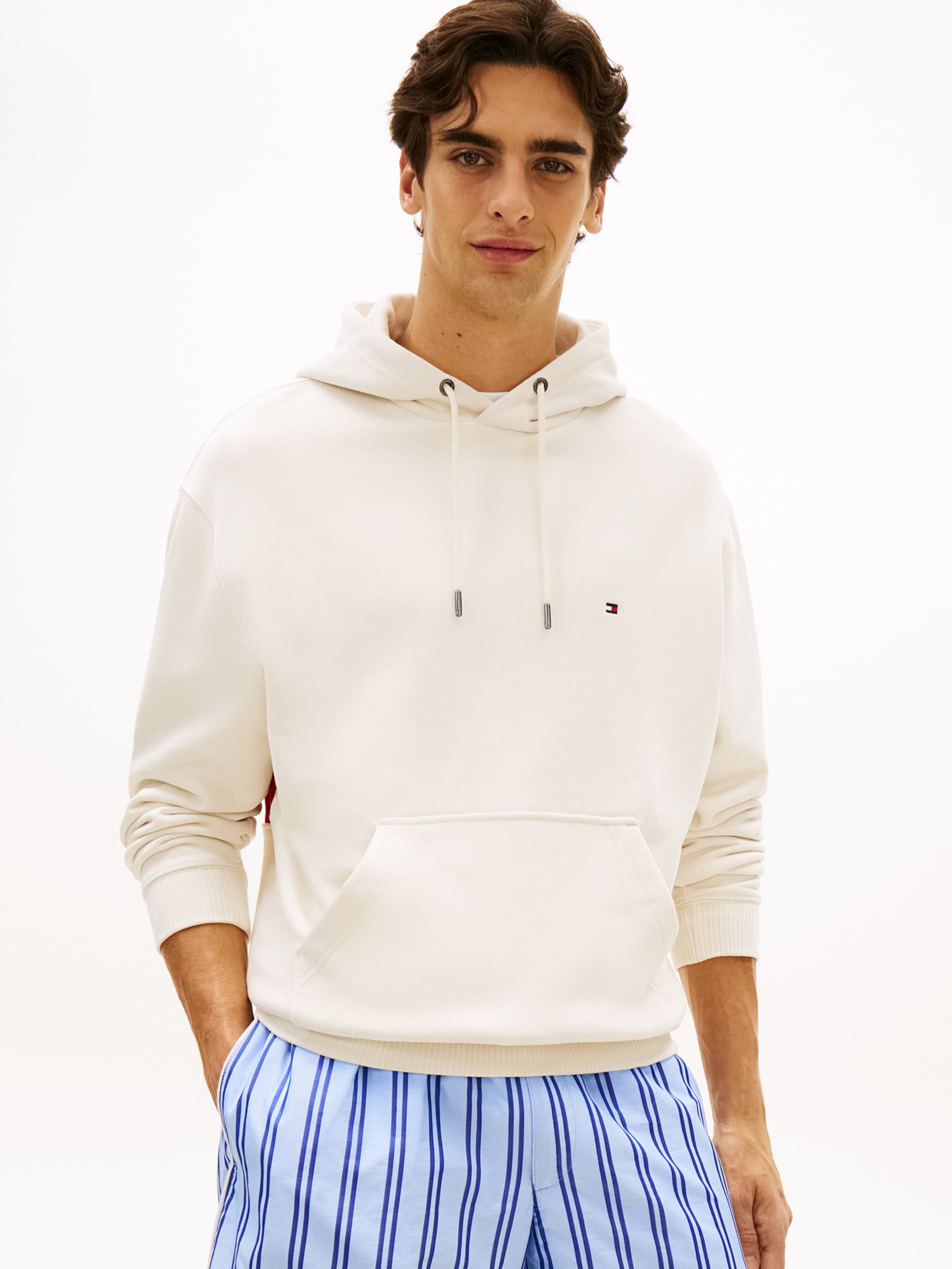 TOMMY HILFIGER Толстовка в пастельно-желтом цвете — фото 3
