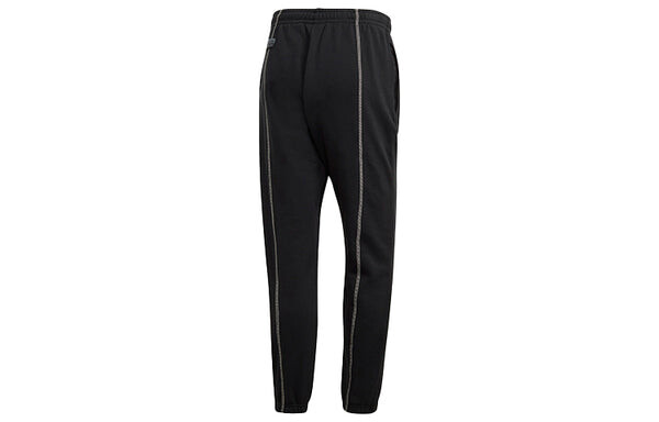 Спортивные штаны adidas originals F Sweatp Cozy Bundle Feet Pocket Casual Sports Pants Black, черный — фото 2