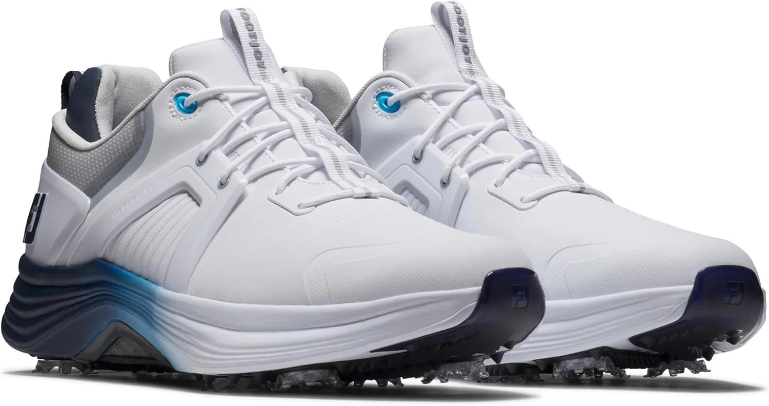 Гольф-обувь FootJoy Hyperflex Carbon, белый/синий/голубой — фото 4