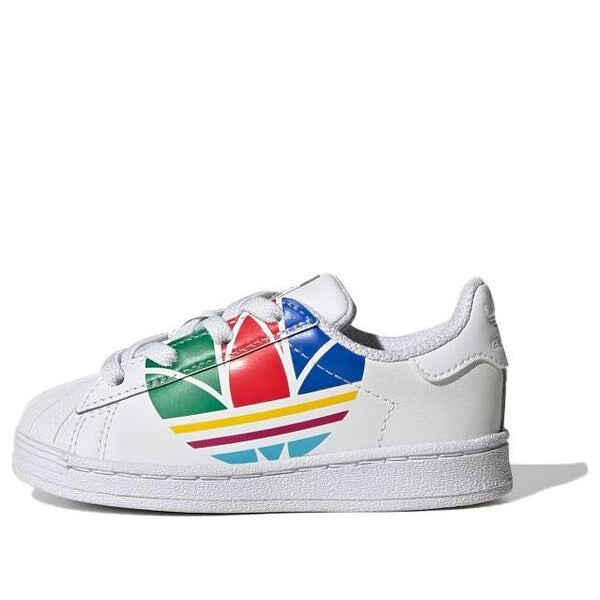 

Кроссовки superstar pure k Adidas, белый