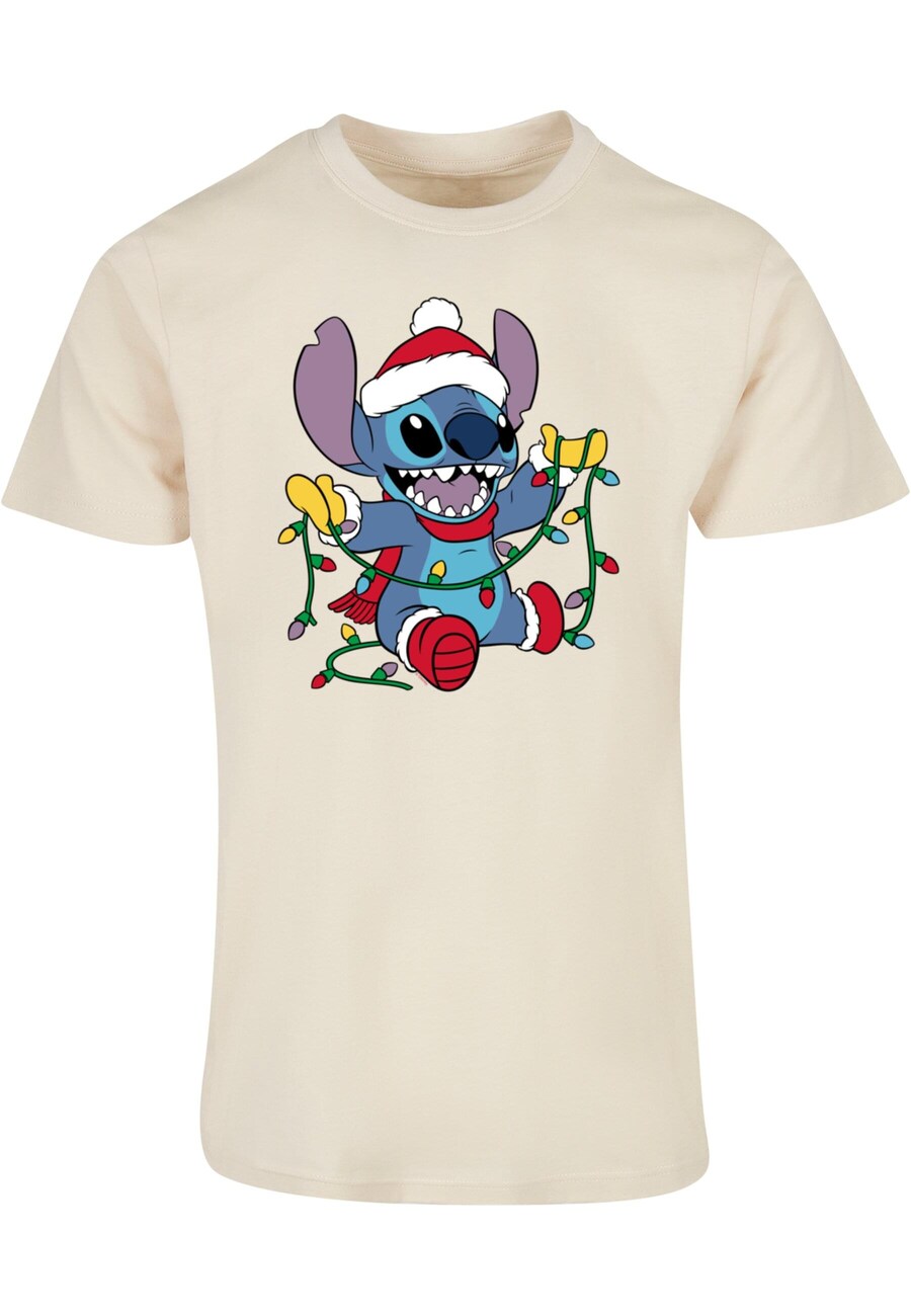 

Рубашка ABSOLUTE CULT Lilo And Stitch - Christmas Lights, песочный