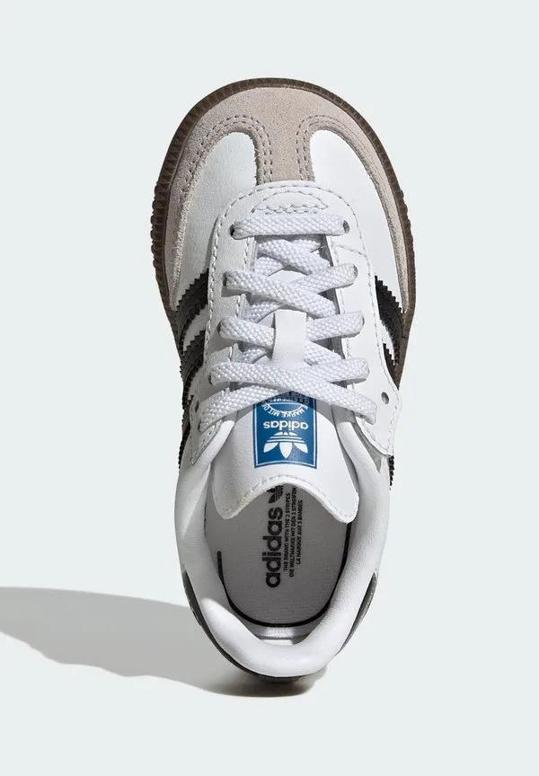 Кроссовки samba унисекс Adidas Originals, White/Core Black Gum — фото 3