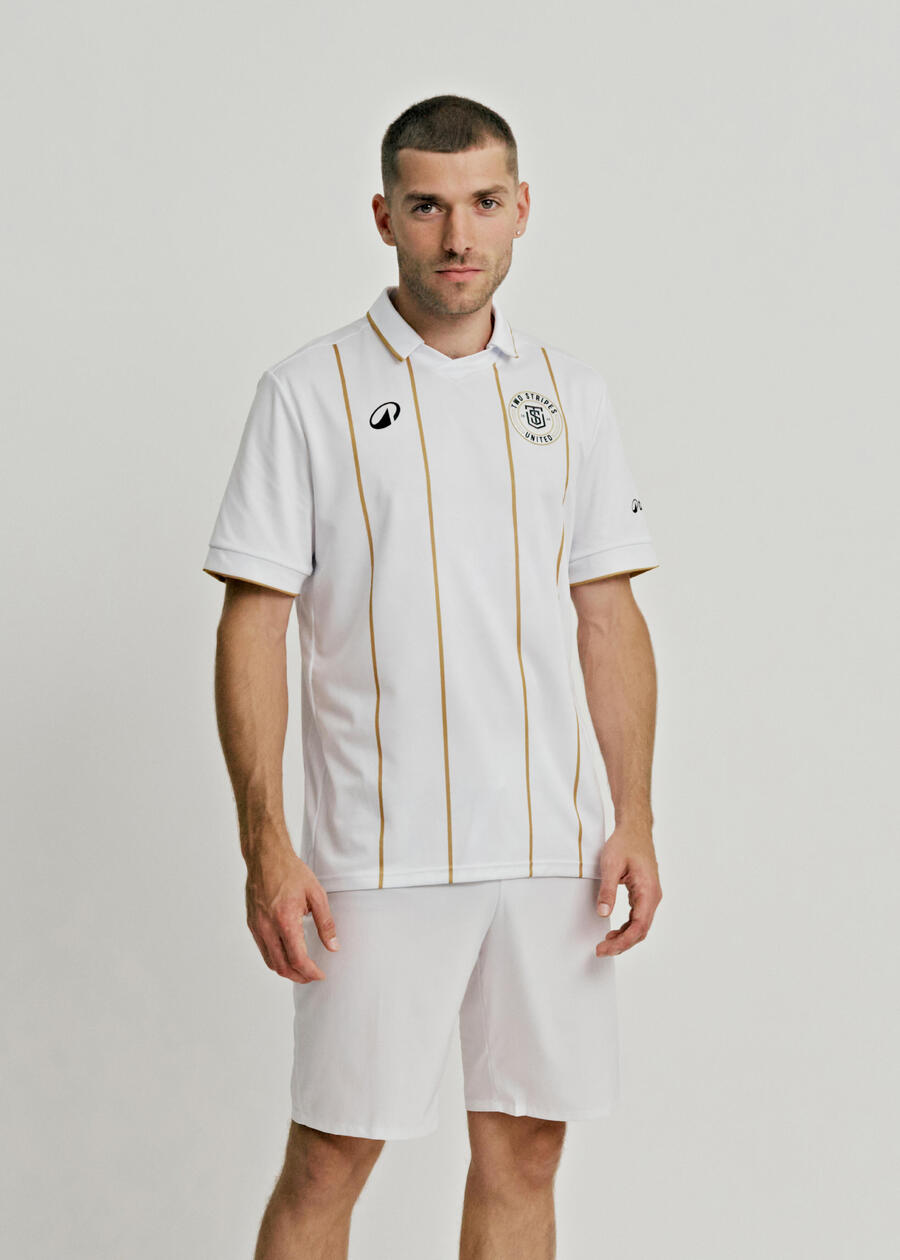 

KIPSTA Женская/мужская выездная футбольная майка — Two Stripes United Icon League, сезон 3