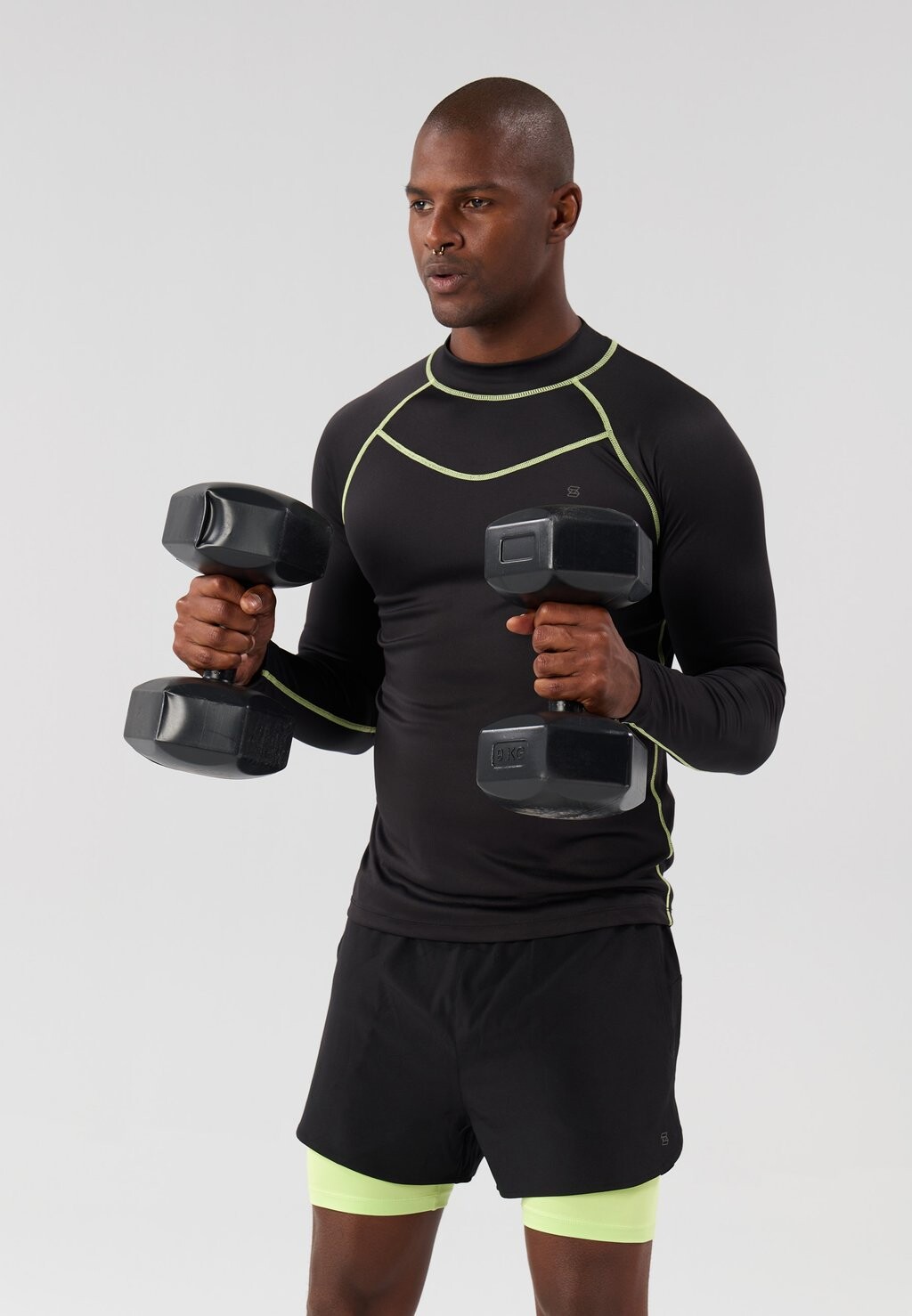 

Рубашка с длинным рукавом Pier One Sport, цвет black