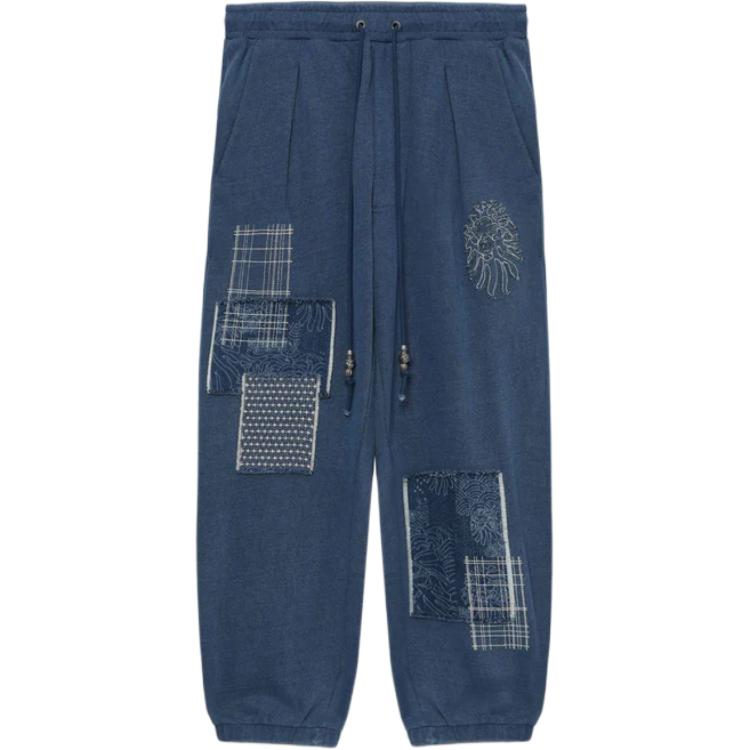 

A BATHING APE Брюки Casual FW24 мужские Indigo