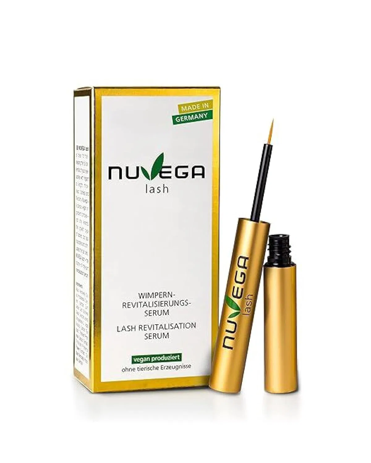 Веганская сыворотка для ресниц и бровей «NuVega Lash» Nutracosmetic