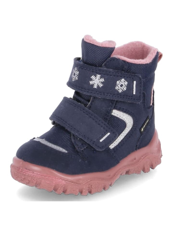 

Сапоги superfit Winterstiefelette HUSKY, цвет blau/rosa