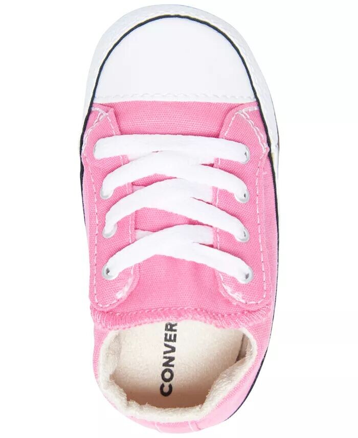 Кеды Chuck Taylor All Star Cribster для маленьких девочек от Finish Line Converse, розовый — фото 4